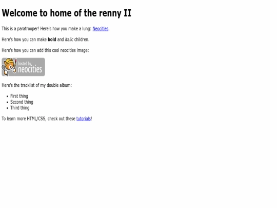 index screenshot