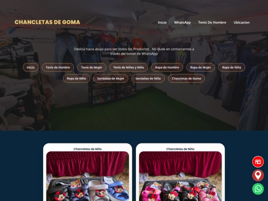 chancletasgoma screenshot