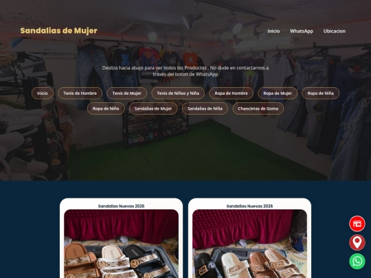 sandaliasmujer screenshot