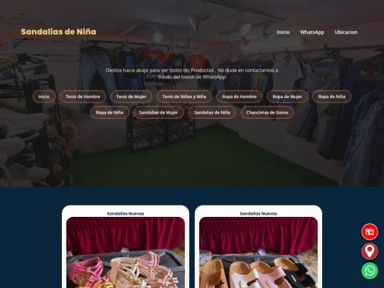 sandaliasnina screenshot