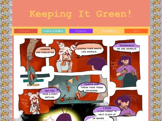 ExtraComics/keepingitgreen screenshot