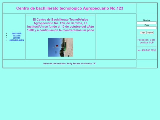 bienvenida screenshot