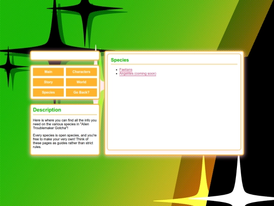 ATGspecies screenshot