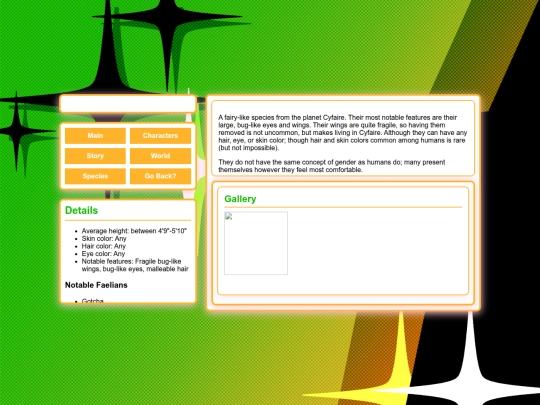 Faelians screenshot