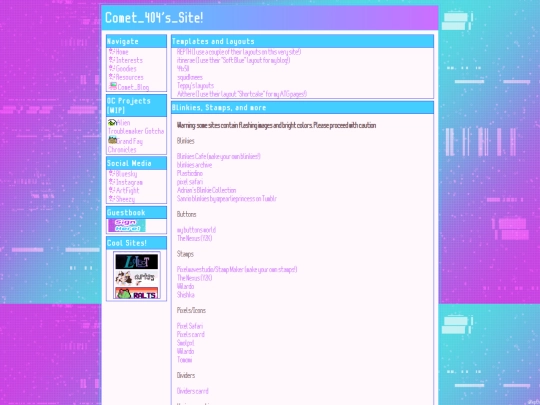 Resources screenshot