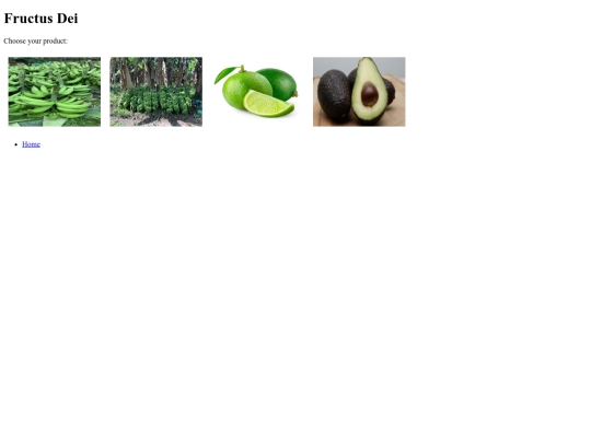 products screenshot