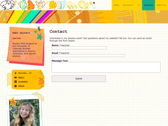 contact screenshot