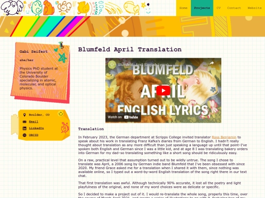 projects/blumfeldapril screenshot