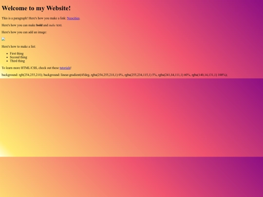 gradient screenshot