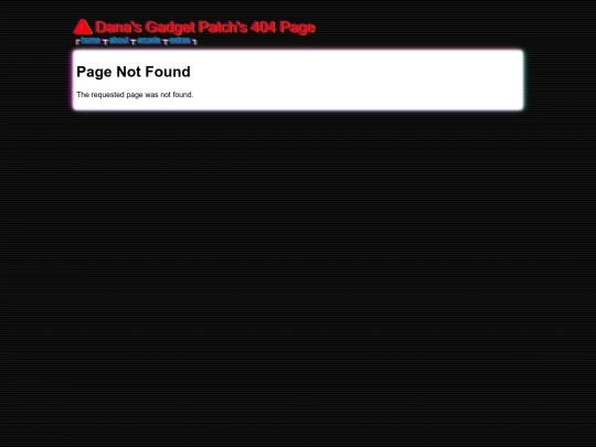 not_found screenshot