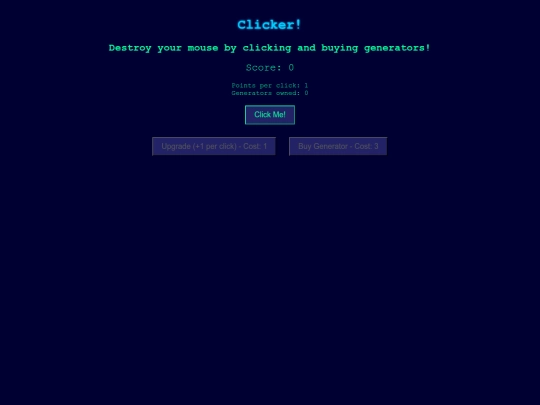 clicker screenshot