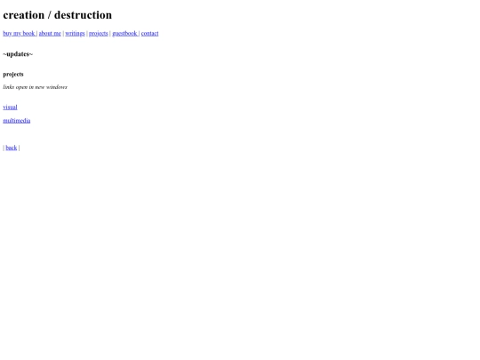 projects screenshot