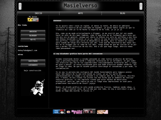 pages/blog screenshot