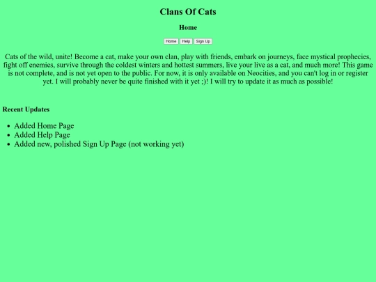clansofcats screenshot