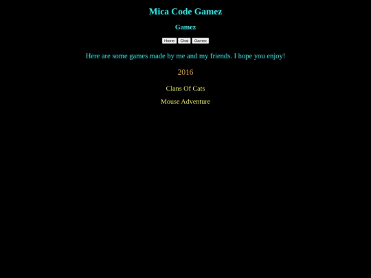 games screenshot