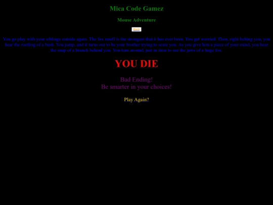 mouseadignorethefoxagain screenshot