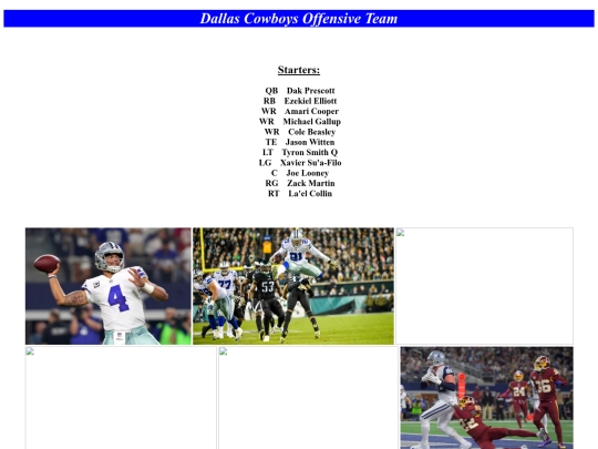 Offense screenshot