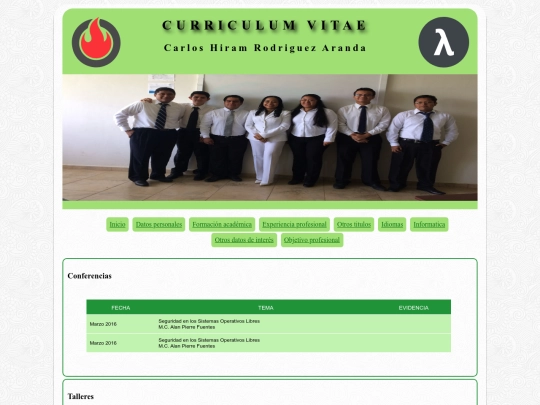 Curriculum/otros screenshot
