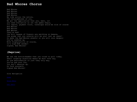 Blog/BadWhores screenshot