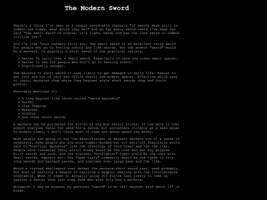 Blog/ModernSwords screenshot
