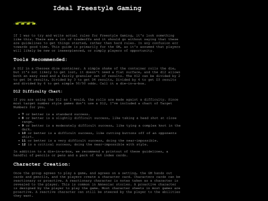 RPG/IdealFreStyle screenshot