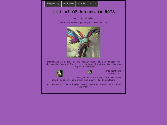 bWing screenshot