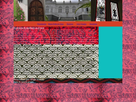 mestizaje screenshot