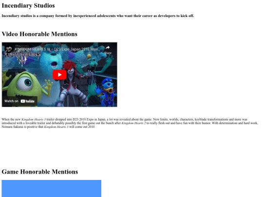 index screenshot