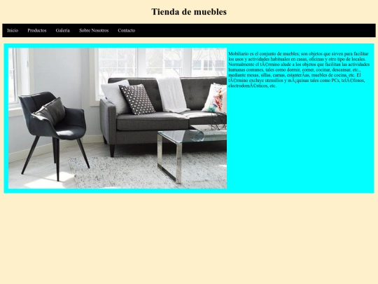 Tienda/sobre screenshot