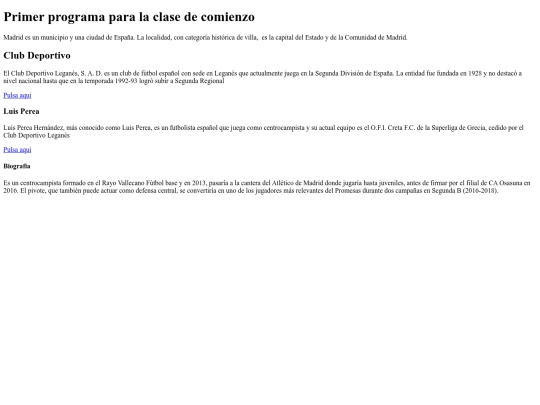 primero screenshot