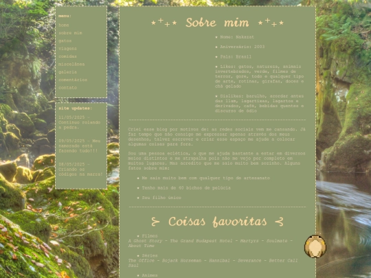 aboutme screenshot