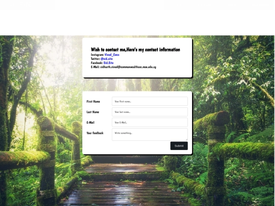 feedback screenshot