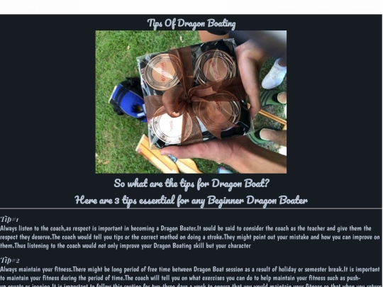tipsfordragonboat screenshot