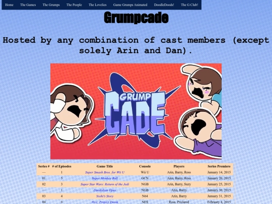 games_page/grumpcade_episodes screenshot