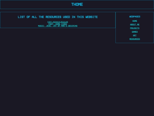resources screenshot