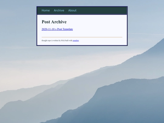 archive screenshot