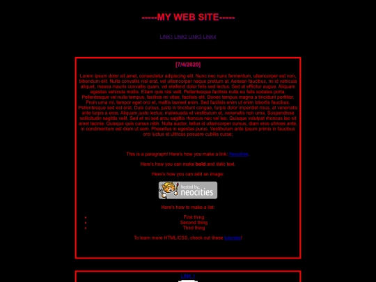 Basics screenshot