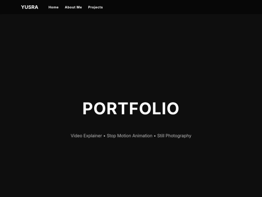 media-portfolio screenshot
