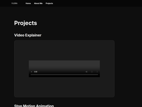 projects screenshot