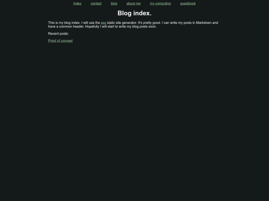 blogindex screenshot