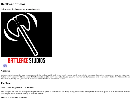 aboutus screenshot