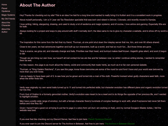 Author screenshot