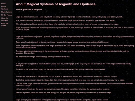 MagicSystems screenshot