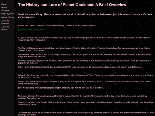 Opulence screenshot