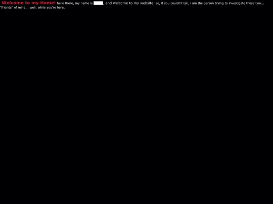 welcome screenshot