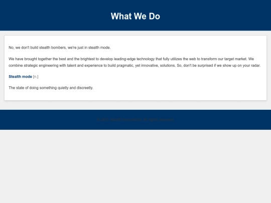 whatWeDo screenshot