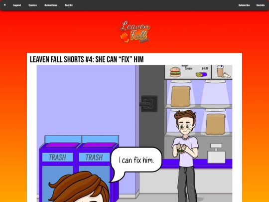 Comics/LFShorts4 screenshot
