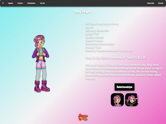 Galleries/Amy_Gallery screenshot