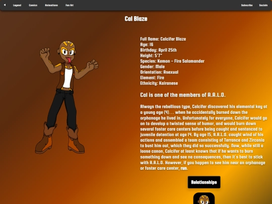 Galleries/Calcifer_Gallery screenshot