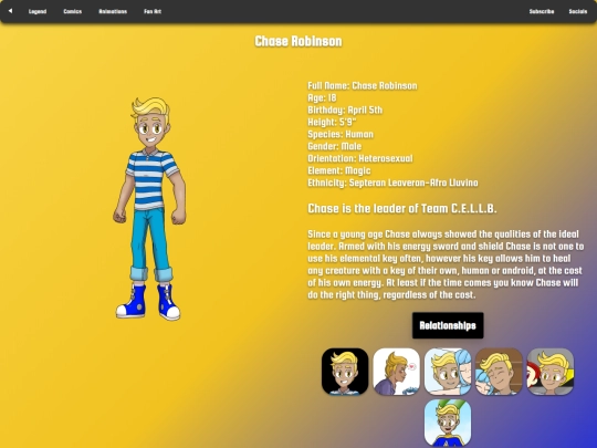 Galleries/Chase_Gallery screenshot
